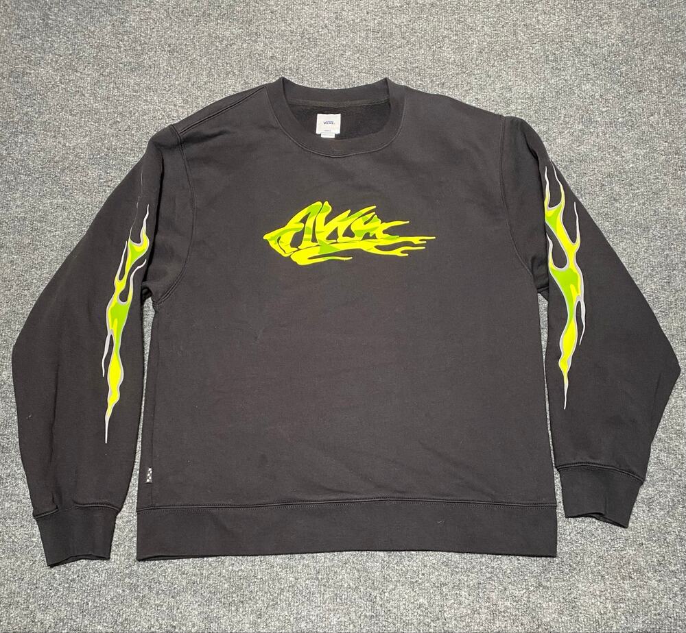 Vans x ALVA SKATES CREW
Black/Neon Green Men’s S Oversized